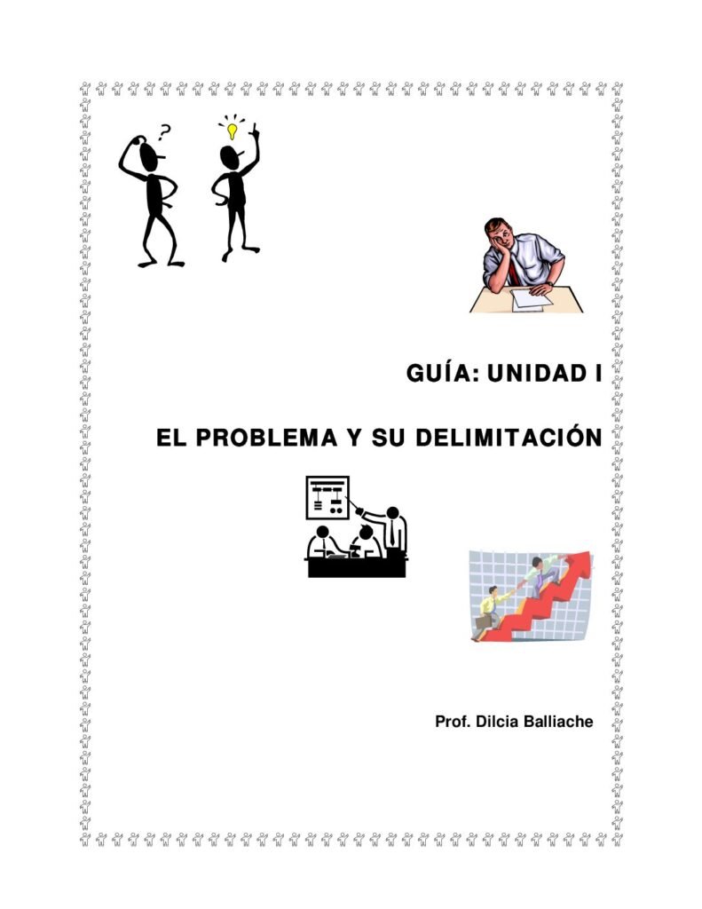 thumbnail of El Problema y su Delimitacion Dilcia Balliache